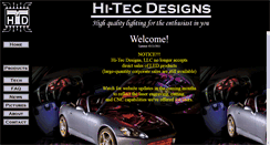 Desktop Screenshot of hi-tecdesigns.com